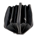 Клатч с двумя молниями  из натуральной кожи B D E K  B-5902B-1K BLACK-7